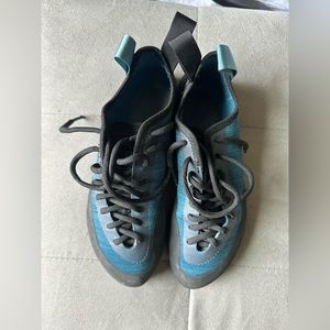 Black Diamond rock climbing shoes